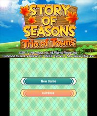Story of Seasons: Trio of Towns screenshot, image №779784 - RAWG
