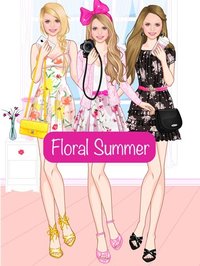 Floral summer dress up game screenshot, image №1857927 - RAWG