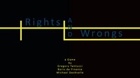 Rights and wrongs screenshot, image №1196080 - RAWG
