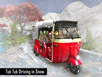 Winter Snow Driving - Crazy Auto Tuk Tuk Taxi screenshot, image №1802158 - RAWG