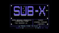 SUB-X 64 (C64) screenshot, image №2568553 - RAWG