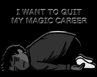 I want to quit my magic career screenshot, image №2227435 - RAWG
