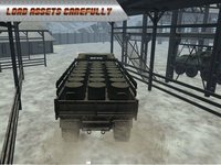 Army Heavy Truck Transport Cargo - Snow Driving 3D screenshot, image №1738680 - RAWG