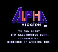 Alpha Mission (1986) screenshot, image №734455 - RAWG