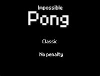 Impossible Pong (CriticalFeesh) screenshot, image №2970347 - RAWG