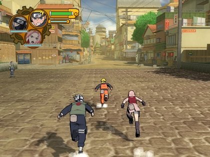 Naruto Shippuden: Ultimate Ninja 5 - Sony PS2