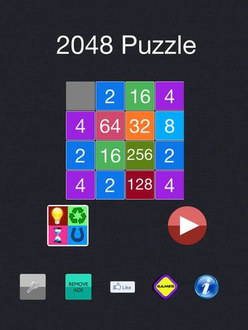 2048 Puzzle Board Free - Number Puzzle game (4096 - 5x5) Redefined ...