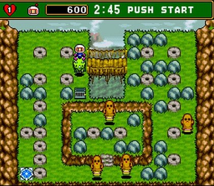 SUPER BOMBERMAN 4 ROM, Game