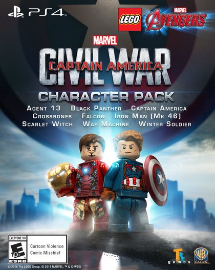 lego marvel avengers iron man and captain america