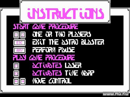 Astro Blaster release date, videos, screenshots, reviews on RAWG