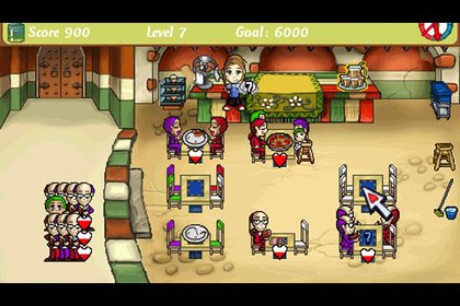 Diner Dash: Sizzle & Serve - Nintendo DS