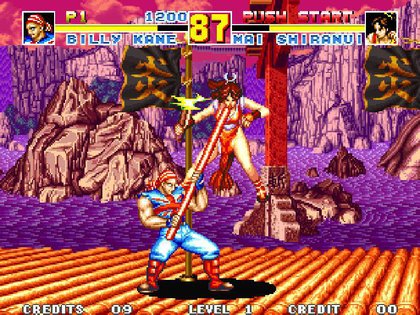 Fatal Fury 2 (Xbox One) Arcade as Mai Shiranui 