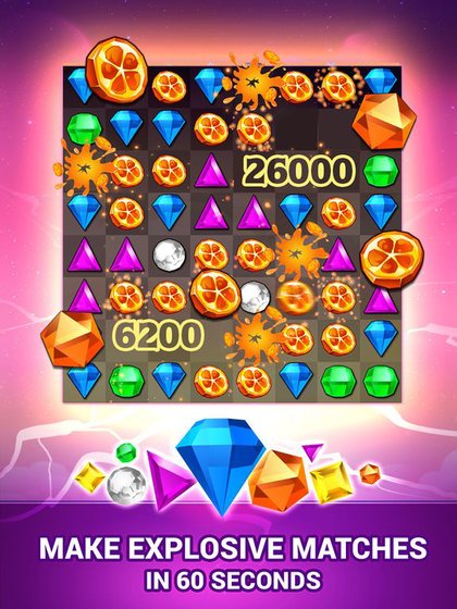 Jewels Blitz 2 - Free Online Game for iPad, iPhone, Android, PC and Mac at