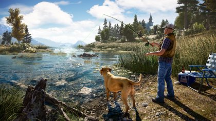 20 Minutes of Far Cry 5 Fly, Fishing, and Killing Gameplay in 4K - PSX 2017  