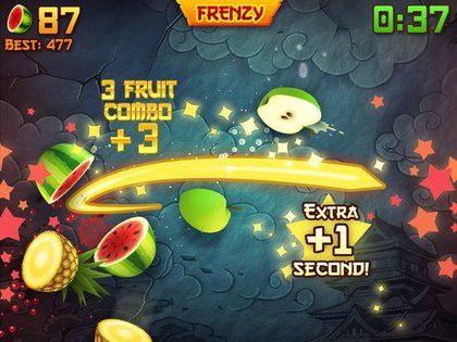 NEW UPDATE ON ANDROID! FRUIT NINJA CLASSIC! TO @StangToonsPicturesInc!  OUTSIDE OF APPLE ARCADE! 