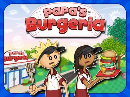 playing papa's burgeria until i get to rank 10 from papas Watch Video 