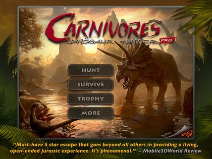 Carnivores: Dinosaur Hunt  Aplicações de download da Nintendo