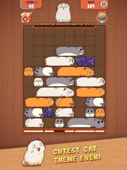 haru cats slide block puzzle