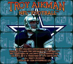 : Snes Troy Aikman Football Super Nintendo : Video Games