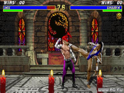 Mortal Kombat 3 game at