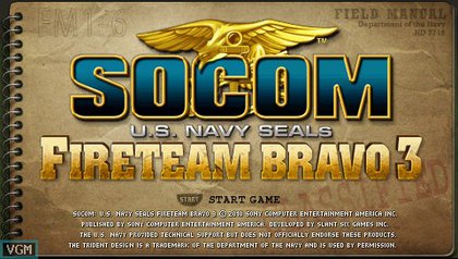SOCOM: US NAVY SEALS FIRETEAM BRAVO 3 (PSP PORTABLE PLAYSTATION)