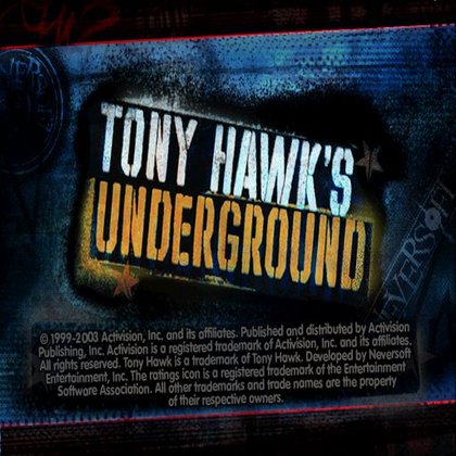 Tony Hawk's Underground para Playstation 2 (2003)