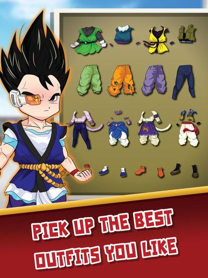 DBZ Goku Royale Dress Up - Create Your Own Clash Super Saiyan Dragon ...