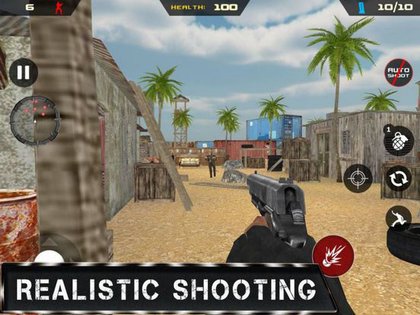 Download Fps Gun Shooting games IGI ops android on PC