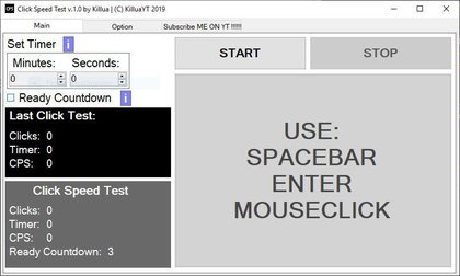 Click Speed Tester