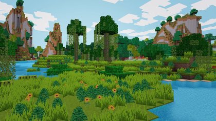 RealmCraft: The Original Sandbox Game; mobile port of a blatant minecraft  clone where only 1 of 8 reviews is visible, been out 4 days. : r/Steam