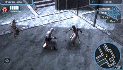 PSP - Assassin's Creed: Bloodlines - Start Screen : Free Download