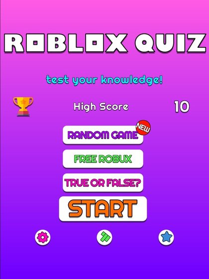 The Ultimate Quiz for Robux