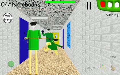 How to Download and Install Baldi's Basics+Mod Menu 