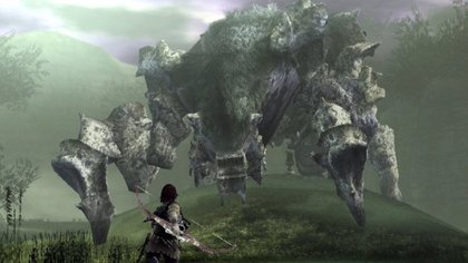 shadow of the colossus 2 the last guardian gameplay