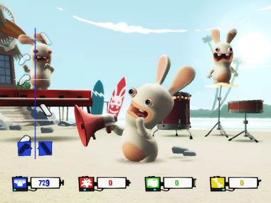 rayman raving rabbids tv party video review
