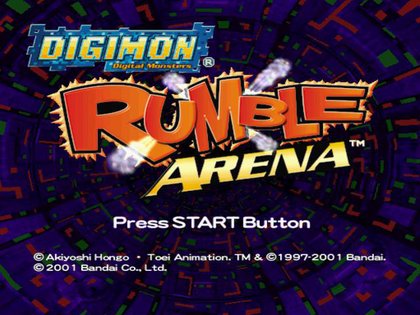 Play PlayStation Digimon Rumble Arena Online in your browser 