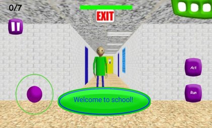 Baldi's Basics V1.1 - release date, videos, screenshots, reviews