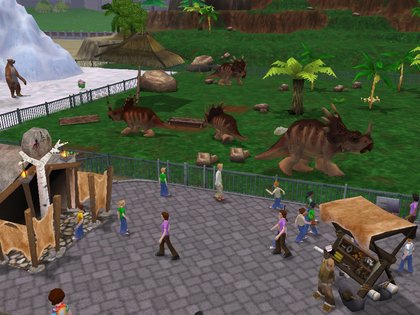 Screenshot of Zoo Tycoon 2: Extinct Animals (Windows, 2007) - MobyGames