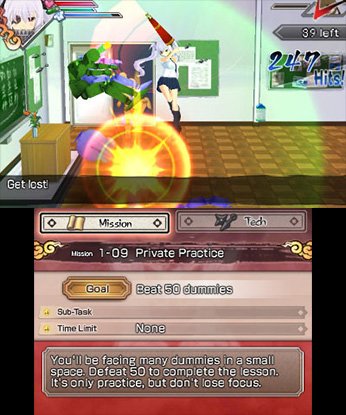 3DS - Senran Kagura: Burst - First 80 Minutes *Double D* Action 