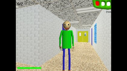 New Baldi's Basics Plus Remastered Bad Ending - Baldi's Basics Mod 