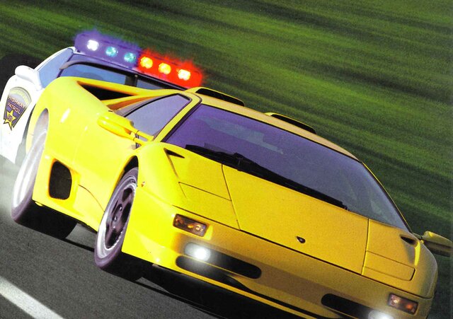 Need for Speed: High Stakes (PS1) 1999. Lamborghini Diablo SV 