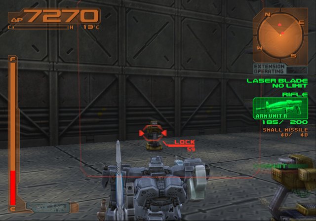 Armored Core 3  (PS2) Gameplay 