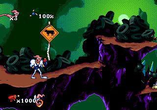 Earthworm Jim (1994) screenshot Earthworm Jim (1994) screenshot