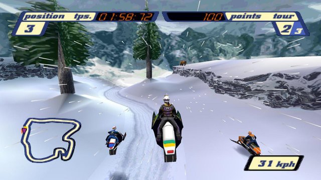 Sled Storm screenshot Sled Storm screenshot