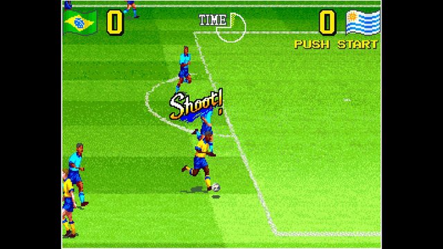 ACA NEOGEO THE ULTIMATE 11: SNK FOOTBALL CHAMPIONSHIP shoots and scores on  Xbox One