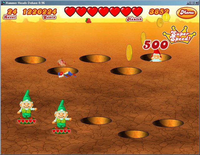 Hammer Heads Deluxe screenshot Hammer Heads Deluxe screenshot