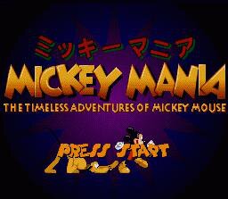 Mickey Mania screenshot Mickey Mania screenshot