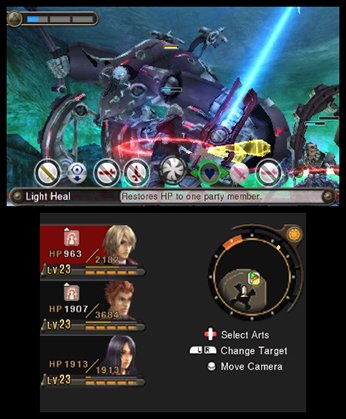 Xenoblade Chronicles 3D screenshot Xenoblade Chronicles 3D screenshot