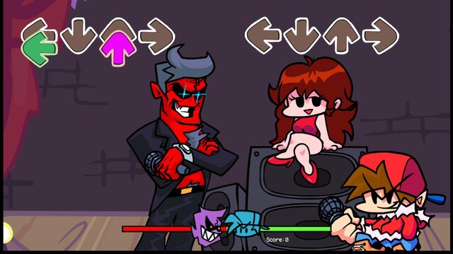 Friday Night Funkin' VINYL Back by PhantomArcade on Newgrounds