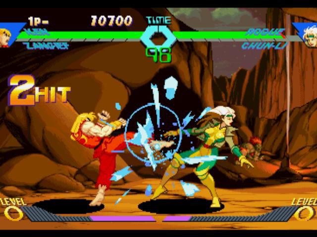 X-Men vs. Street Fighter screenshot X-Men vs. Street Fighter screenshot